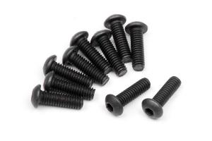 Button Head Screw M2.5X8Mm (Hex Socket/10Pcs) 112738
