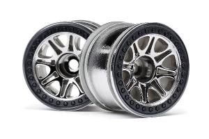 Split 8 Truck Wheel (Chrome/2Pcs) 113336