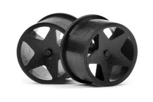 Hpi Racing Q32 Super Star Wheel Set (Black/4Pcs) 114276