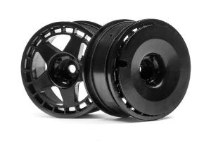 HPI Racing  FIFTEEN52 TURBOMAC WHEEL BLACK (26MM/2PCS) 114638