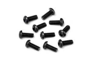 Button Head Screw M2.5X6Mm (Hex Socket/10Pcs) 114761
