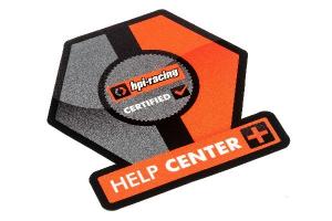 Hpi Help Center Shop Window Sticker 115769