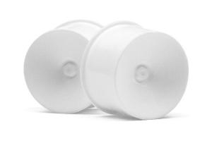 Q32 Dish Wheel Set (White/22X14/4Pcs) 116024