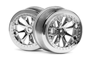 8-Shot Sc Wheel (Chrome/2Pcs) 116739