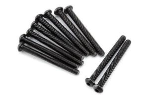 Button Head Screw M2.5X25Mm (Hex Socket/10Pcs) 116865