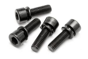 Hpi Racing Cap Head Screw M5X16Mm With Spring Washer (4Pcs) 15447