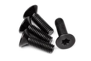 HPI Racing  FLAT HEAD TORX SCREW M6X20MM (4PCS) 15457