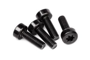 HPI Racing  WIDE CAP HEAD TORX SCREW M5X16MM (4PCS) 15458