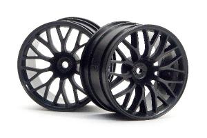 Mesh Wheel 57X35Mm (2.2 In.) Black