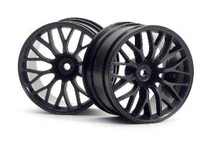 HPI Racing  MESH WHEEL 57X35MM (2.2 IN.) BLACK 3036