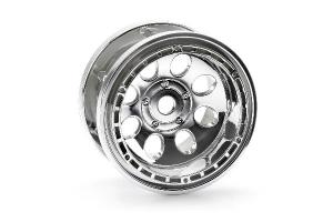 Rock 8 Bead Lock Wheel Chrome (55X36Mm/2Pcs) 3213
