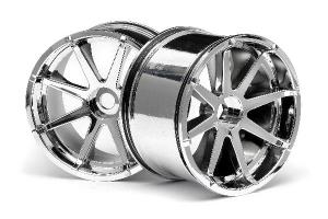 Blast Wheel Chrome (115X70Mm 7Inch/2Pcs) 3257