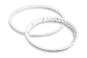 HPI Racing  HEAVY DUTY WHEEL BEAD LOCK RINGS (WHITE/FOR 2 WHEELS) 3270