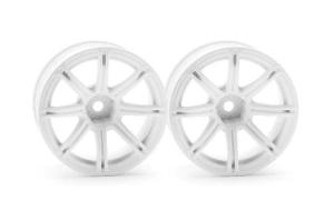 HPI Racing  WORK EMOTION XC8 WHEEL 26MM WHITE (9MM OFFSET) 3305