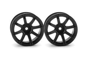Work Emotion Xc8 Wheel 26Mm Black (9Mm Offset) 3308