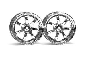 Hpi Racing Rays Gram Lights 57S-Pro Wheel Chrome (9Mm Offset) 3318