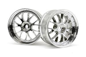 HPI Racing  Lp29 Lm-R Wheel Chrome (2Pcs) 33459