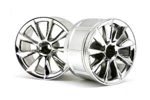 Hpi Racing Lp35 Wheel Atg Rs8 Chrome (2Pcs) 33464