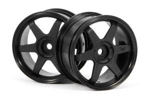 Te37 Wheel 26Mm Black (0Mm Offset) 3836