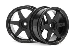 HPI Racing  Te37 Wheel 26mm Black (3mm Offset) 3841