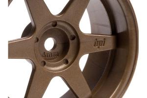 HPI Racing  TE37 WHEEL 26mm BRONZE (6mm OFFSET) 3848