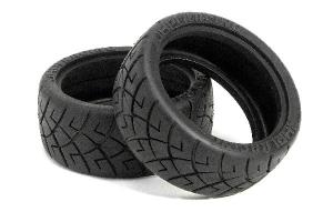 HPI Racing  X PATTERN RADIAL TIRE 26MM D COMPOUND 4790