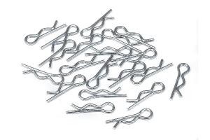 HPI Racing  BODY PIN (6MM/SILVER/MEDIUM/20PCS) 6122