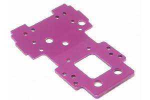 HPI Racing  Bulkhead Lower Plate 2.5mm (Purple) 86067