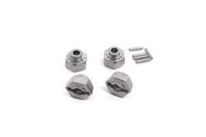 HPI Racing  Hex Wheel Hub 12mm (Silver/4Pcs) 86349
