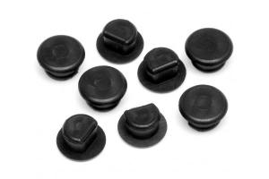 HPI Racing  RUBBER CAP 6X5MM (8PCS) 86664