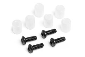 HPI Racing  BUSHING/SCREW SET FOR ALUMINIUM ADUSTABLE UPPER ARM 87164