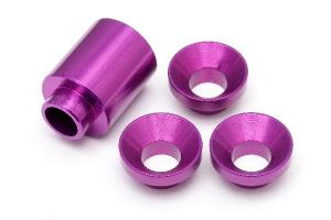 HPI Racing  SPACER SET FOR CLUTCH BELL HOLDER (PURPLE) 87459