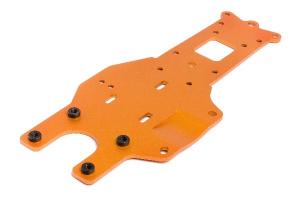 HPI Racing  REAR CHASSIS PLATE (ORANGE) 87482