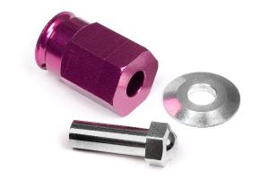 HPI Racing  ALUMINUM WIDE HEX HUB 12mm (24mm Wide/PURPLE) 88055