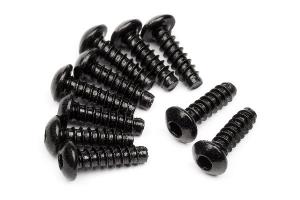 HPI Racing  TP. BUTTON HEAD SCREW M3x10mm (HEX SOCKET/10pcs) 94354