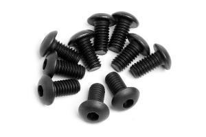 HPI Racing  BUTTON HEAD SCREW M4x8mm (10pcs) 94553