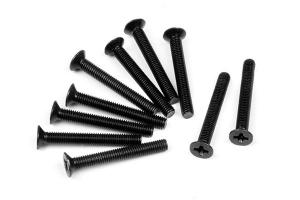 HPI Racing  FLATHEAD SCREW M3x24mm (10pcs) Z348