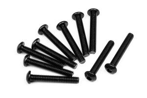 HPI Racing  BUTTON HEAD SCREW M3x20mm (10pcs) Z357