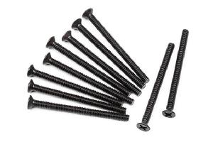 HPI Racing  FLAT HEAD SCREW M3x40mm (10pcs) Z536