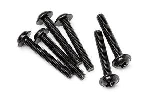 HPI Racing  FLANGED SCREW M3x20mm (6pcs) Z591