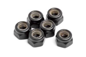 M3 Nylon Locknut (6Pcs)