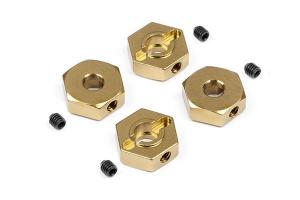 ALUMINUM WHEEL HEX (4PCS)