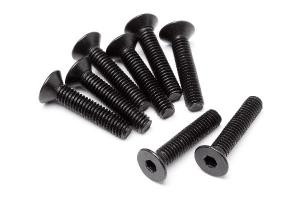 Flat Head Screw M4x20mm 12 Pcs