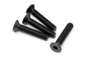 Flat Head Screw M5x25mm 4 Pcs