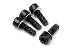 Cap Head Screw M5x55mm 4 Pcs ME - 243 (Blackout MT)