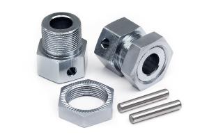 WHEEL ADAPTOR, WHEEL NUT AND SHAFTS (FRO