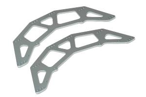 Chassis Side Plate Gunmetal 2pcs (Scout RC)