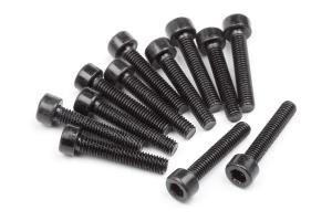 Cap Head Self Tapping Screw M3x12mm (12 Pcs)