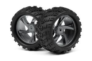 Maverick 1/18 Monster Truck Wheel and Tyre Assembly (Ion MT) MV28055