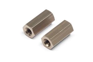 REAR BULKHEAD HEX POSTS 12MM (PR)